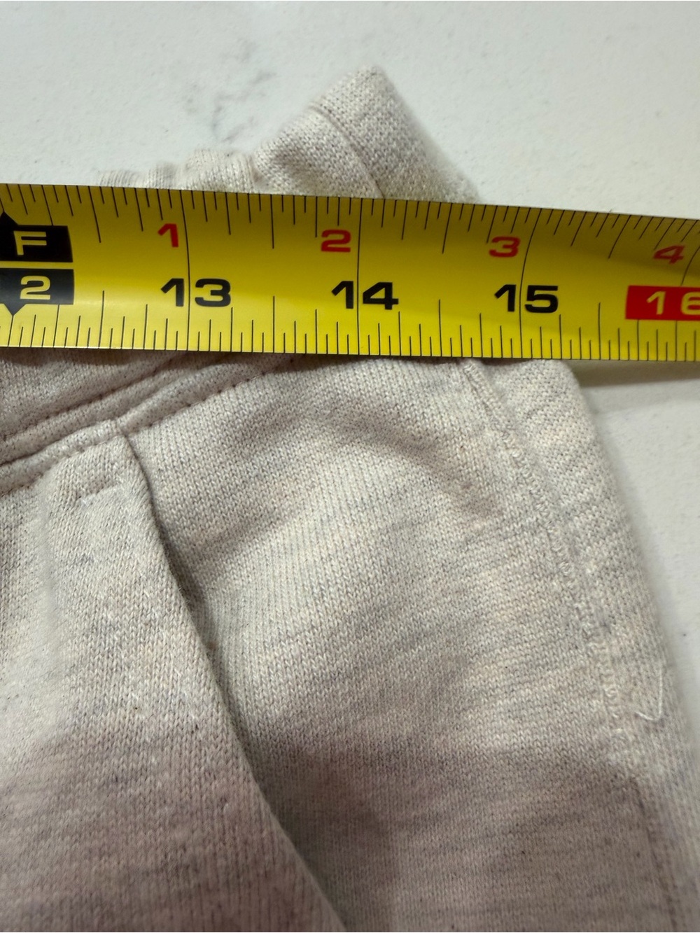 FP Movement by Free People Oatmeal Heather Raw Hem Sweat Shorts - Size M NWOT - Picture 8 of 8